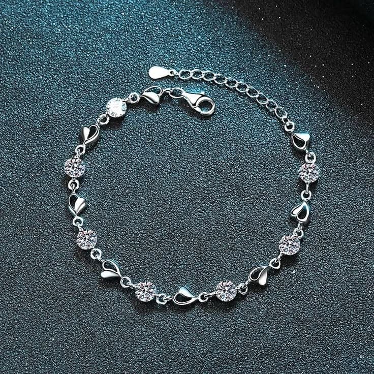 Bracelet design in 925 and Pure Silver, available in gold, silver and rose gold
